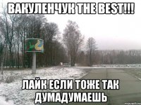 ВАКУЛЕНЧУК THE BEST!!! ЛАЙК ЕСЛИ ТОЖЕ ТАК ДУМАдумаешь