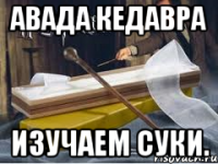 Авада Кедавра Изучаем суки.