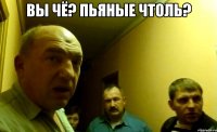 Вы чё? пьяные чтоль? 
