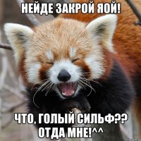 Нейде закрой яой! Что, голый Сильф?? Отда мне!^^