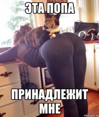 Эта попа Принадлежит мне