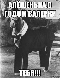 Алёшенька,с годом Валерки ТЕБЯ!!!