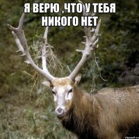 Я верю ,что у тебя никого нет 