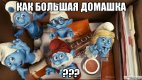 Как большая домашка ???