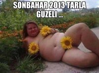 Sonbahar 2013 tarla güzeli ... 