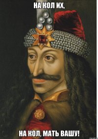 На кол их, НА КОЛ, МАТЬ ВАШУ!