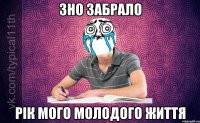 ЗНО забрало рік мого молодого життя