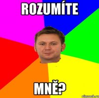 Rozumíte mně?