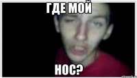 ГДЕ МОЙ НОС?