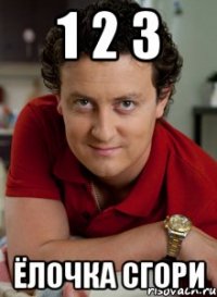 1 2 3 ёлочка сгори