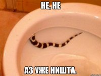 не, не аз уже ништа.