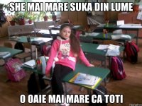 She mai mare suka din lume O oaie mai mare ca toti