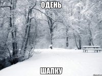 ОДЕНЬ ШАПКУ