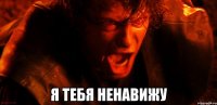  Я тебя ненавижу