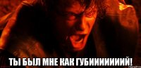  Ты был мне как губииииииий!