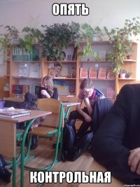 опять контрольная