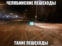 Челябинские пешеходы такие пешеходы