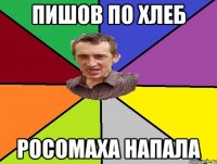 пишов по хлеб росомаха напала