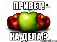 Привет! Ка дела ?