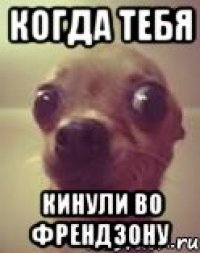 Когда тебя кинули во френдзону