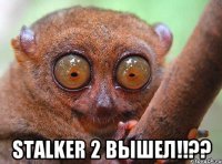  STALKER 2 вышел!!??
