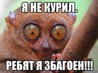 Я не курил. Ребят я збагоен!!!