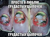 Просто я люблю грудастых цыпочек грудастых цыпочек