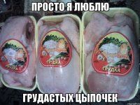 Просто я люблю грудастых цыпочек