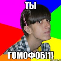 Ты Гомофоб!1!