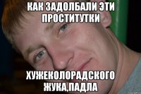 как задолбали эти проститутки хужеколорадского жука,падла