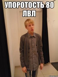 Упоротость 80 лвл 