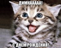 Димкааааа! С днем Рождения!