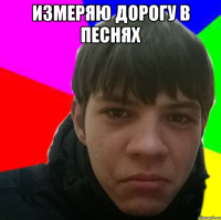 Измеряю дорогу в песнях 