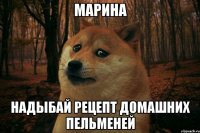 МАРИНА надыбай рецепт домашних пельменей