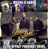 жизнь в кайф если играет Parkway Drive