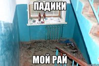 Падики мой рай