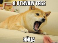 я откушу тебе яйца