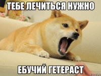 тебе лечиться нужно ебучий гетераст