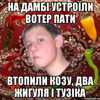 На дамбі устроїли вотер пати Втопили козу, два жигуля і тузіка