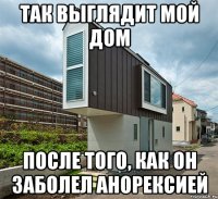 Так выглядит мой дом После того, как он заболел анорексией