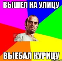 Вышел на улицу Выебал курицу