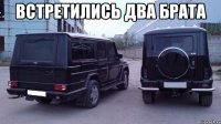 ВСТРЕТИЛИСЬ ДВА БРАТА 