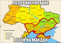 Половине Украине ПОХУЙ на Майдан