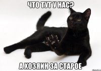 Что тут у нас? а хозяин за старое