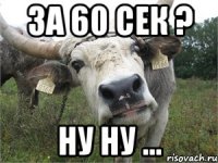 за 60 сек ? ну ну ...