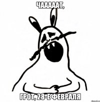 ЧАААААТ, ГРОТ, 28-е февраля