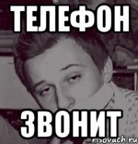 ТЕЛЕФОН ЗВОНИТ