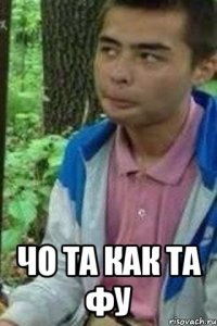  Чо та как та фу
