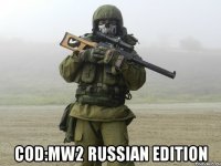  COD:MW2 Russian Edition