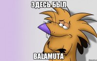 Здесь был BALAMUTA
